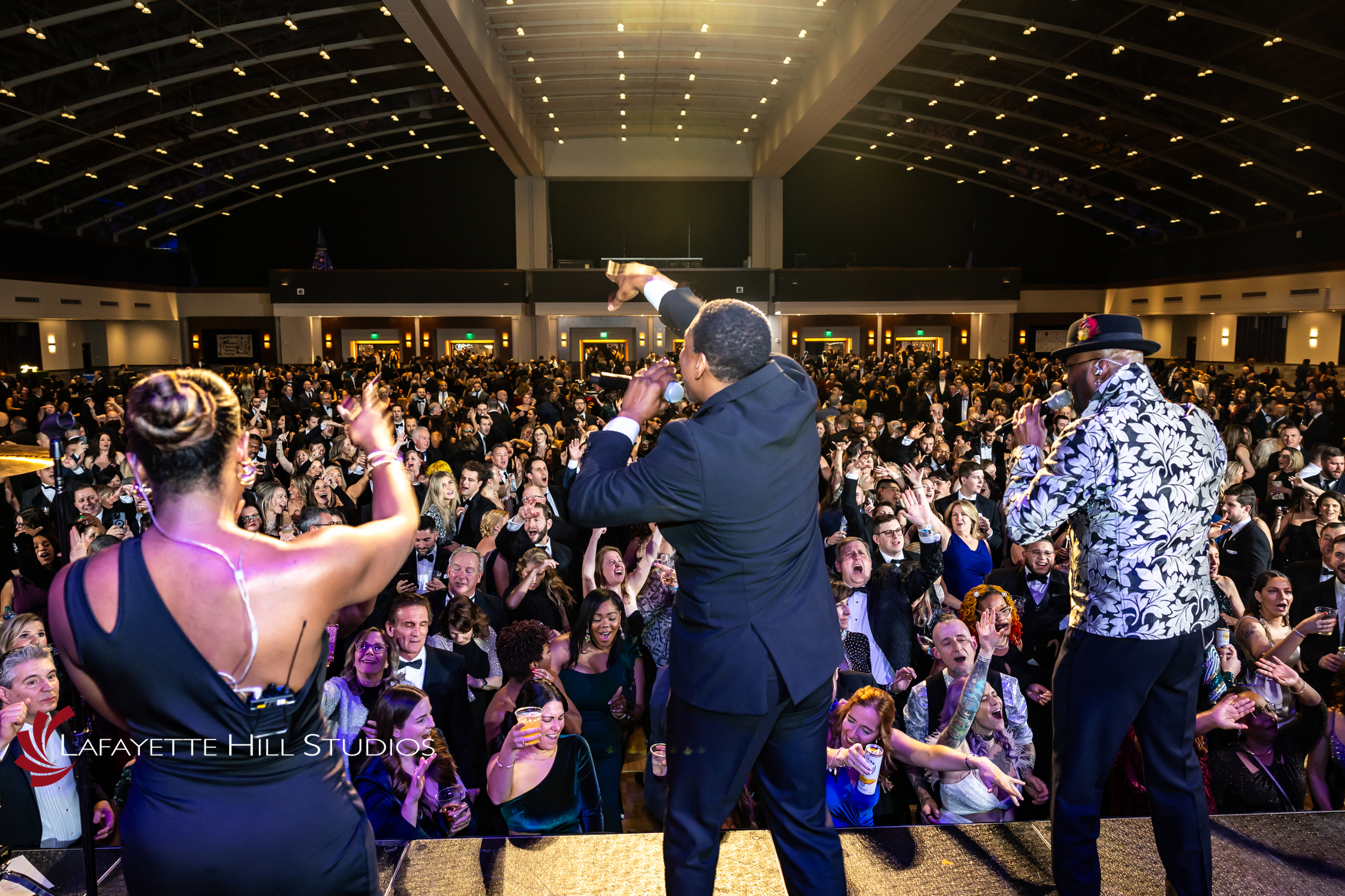 Jellyroll Band performs the Black Tie Tailgate