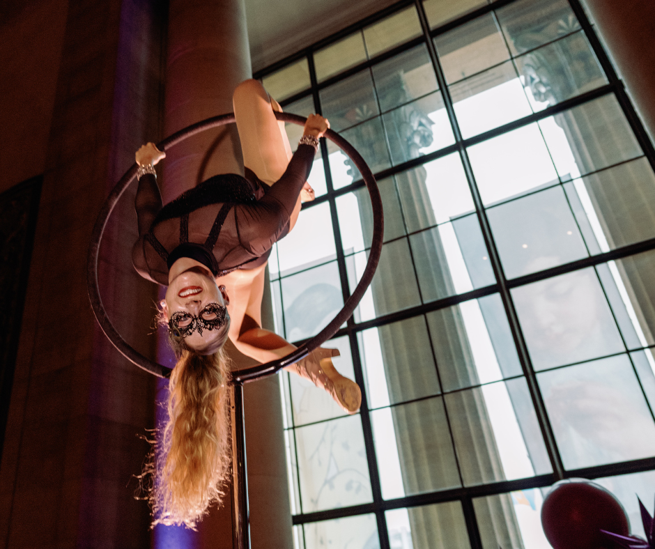 Masquerade Aerialist by DuSoleil Photography