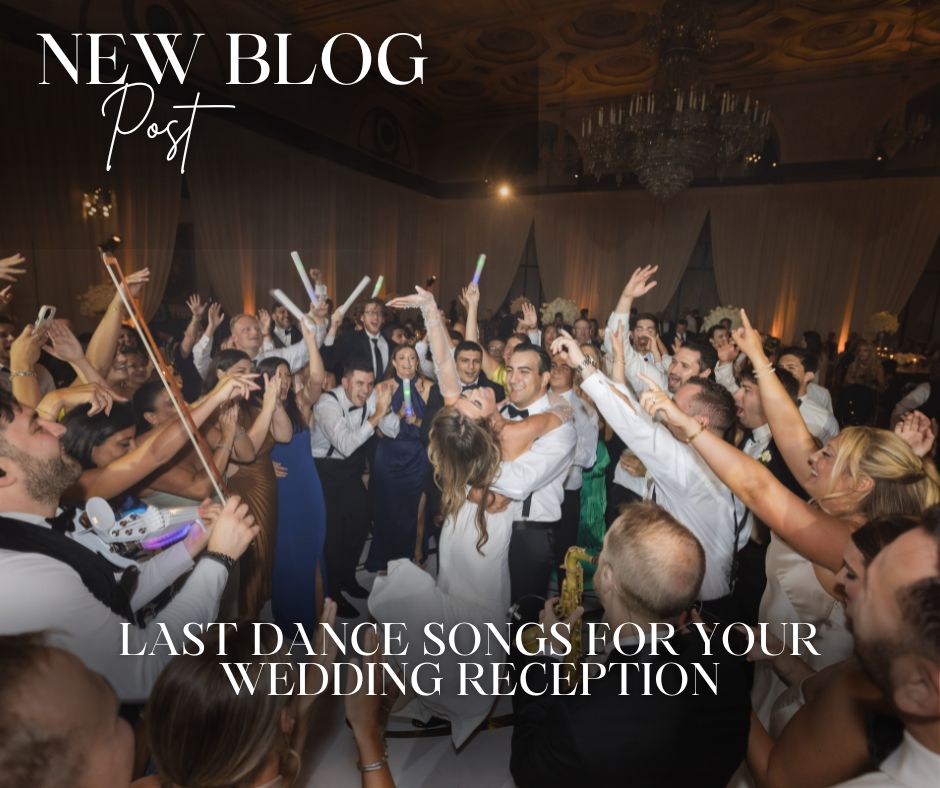 Bride and groom dancing with guests new blog post