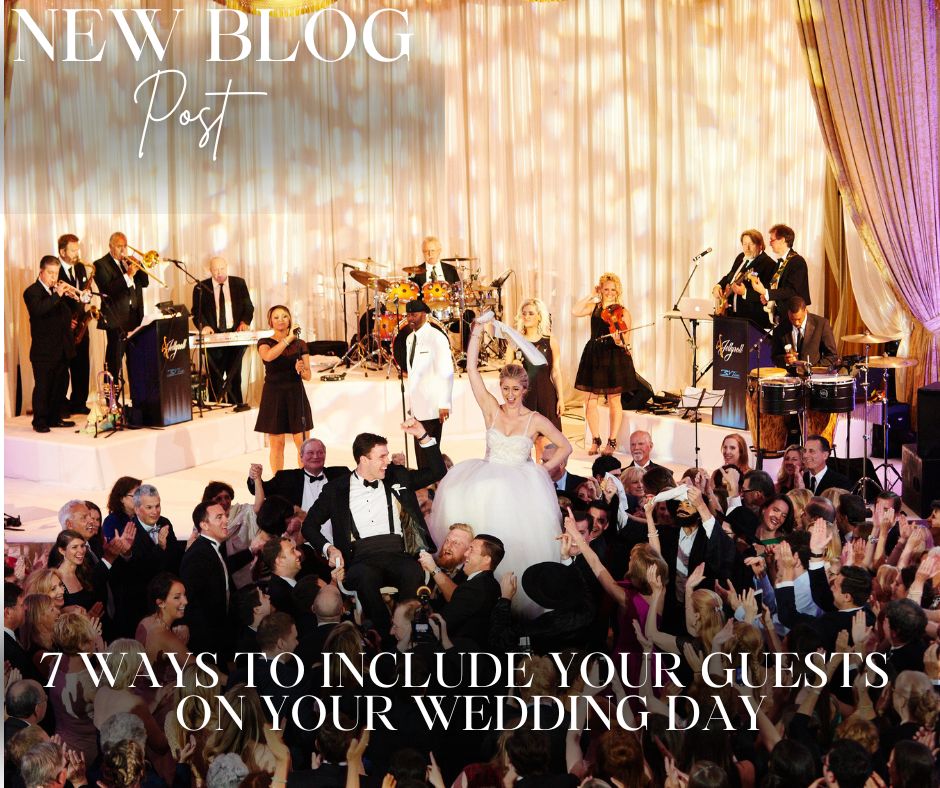 7 Ways to Inlclude Guests on your Wedding Day