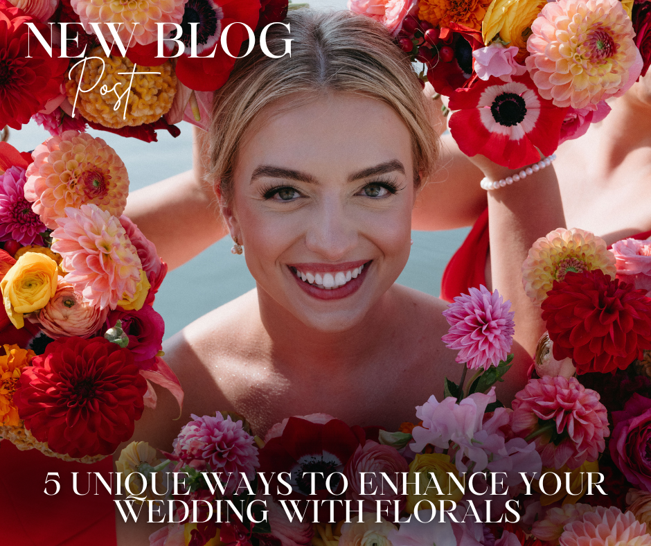 5 Unique Ways to Enhance Your Wedding with Florals Blog by BVTLive! image by MLE Pictures