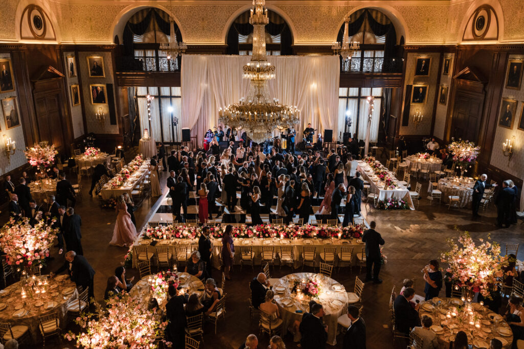 Packed dance floor at Philadelphia Union League