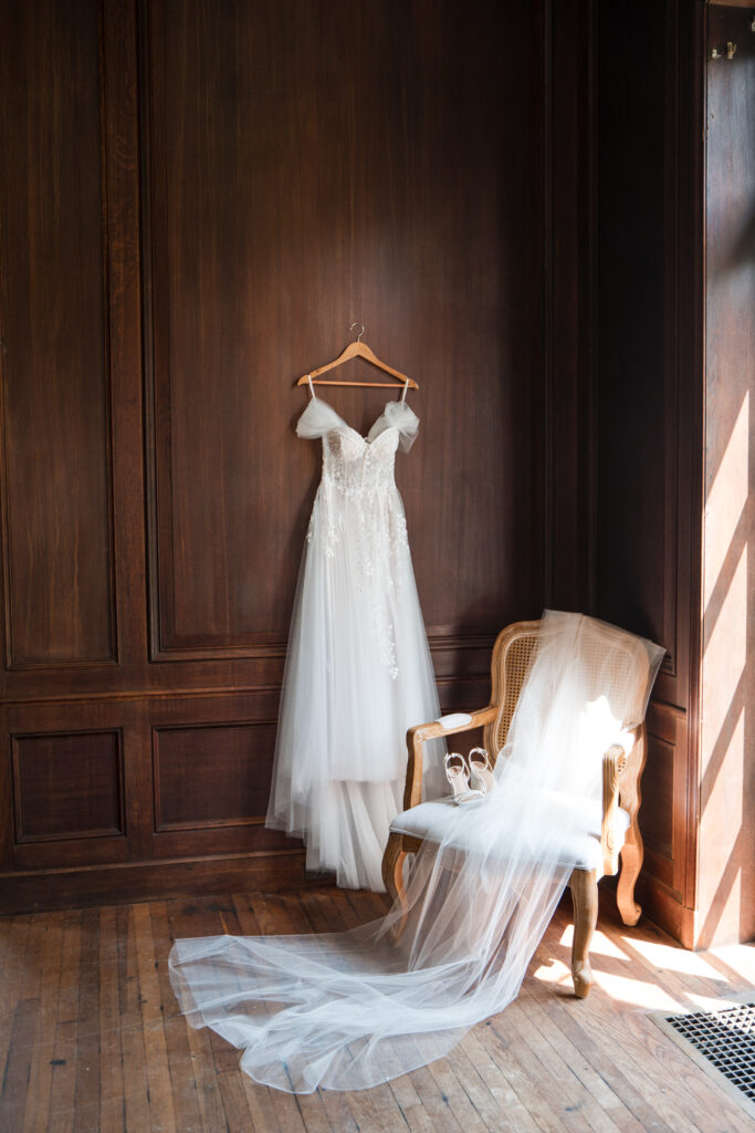 Wedding dress by Katy Trefry Photography