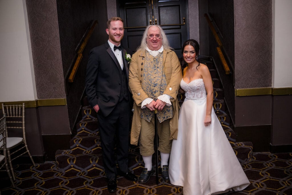 Ben Franklin Impersonator for Wedding