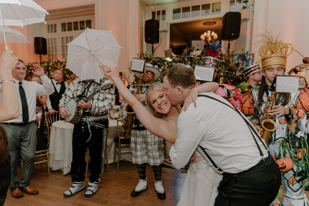 Mummers at the cescaphe ballroom