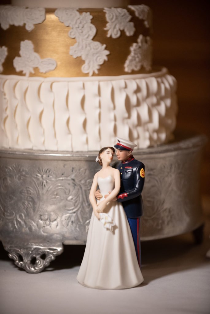 Custom wedding cake topper