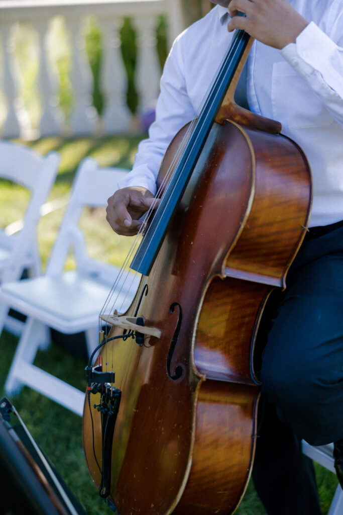 Live Instrument at Wedding Ceremony by Andrew Holtz Photography