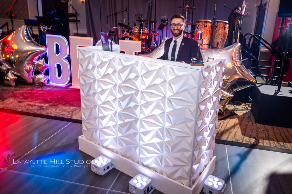 Upgraded DJ Furniture for Corporate Events