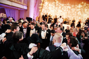 Guests Dancing at Wedding Reception