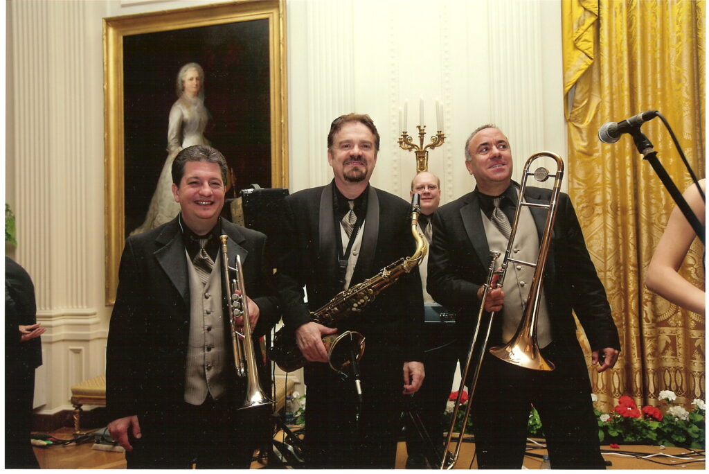 Jellyroll horns at White House